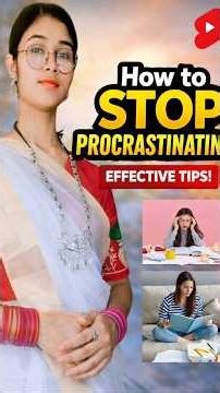 How to stop procrastination. #youtube #shorts #educational #path to purpose