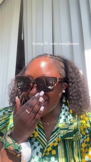 yep, these will do 🙂‍↕️ #fitoversunglasses #sunglasses #tiktokshop #sunglassesforglasses #summerfashioninspo