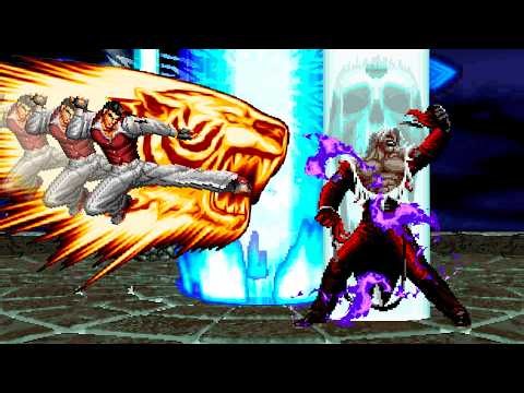 [KOF Mugen] Robert Garcia Team vs Rugal Bernstein Team