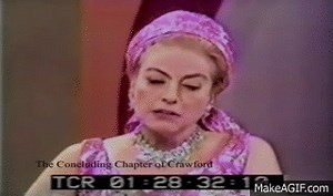 Joan Crawford on "The David Frost Show" 1970 FULL interview on Make a GIF