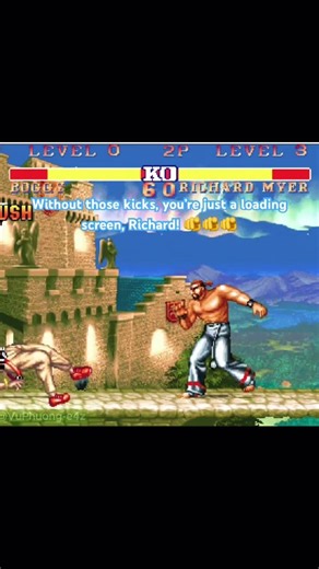 Take Away Your Kicks and You’re Done!"「キックを取ったらお前は終わりだ！