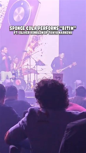 Sponge Cola plays "Bitiw" featuring Oliver Romblon of Tanya Markova live. #spongecola #tanyamarkova #bitiw | Manila Connoisseur