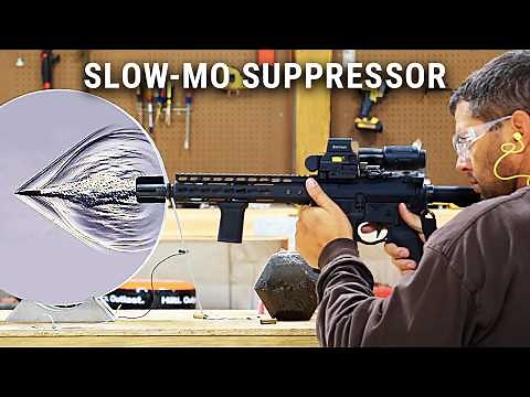Suppressor Schlieren Shock Waves in Slow Motion - Smarter Every Day 204