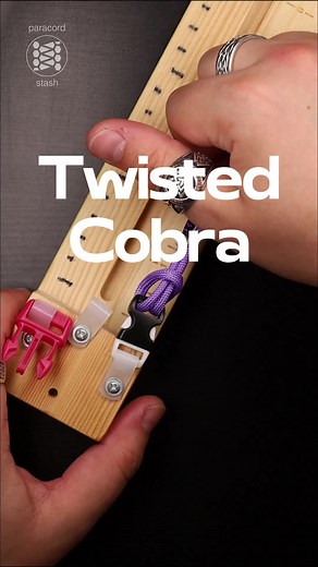 Twisted Cobra #paracord #paracordtutorial #handmadejewelry #handmade #pulseras #paracordcrafts #diy #fyp #handmadewithlove #tactical