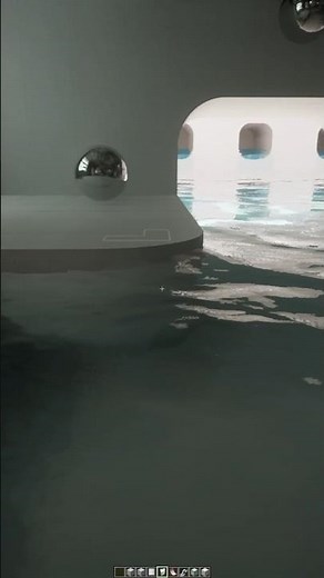 You Found the Poolrooms in Minecraft #minecraft #shorts