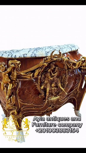 Commode / Chest Of Drawers / Dresser - Majestic Francois Linke & LeonMassagé Paris French Brass, Bronze, Marble, BeechMajestic chest of drawers designed by Francois Linke & Leon Massagé, Paris Royal chest of drawers based on a design by Francois Linke. Rich gilded bronze applications in three-dimensional decorations and figures.Decorated with multiple wood carvings and detailed applications of golden bronzes. With an oval medallion in the center depicting in relief a mythological scene with the 