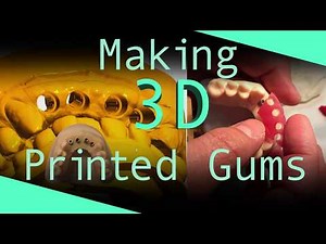 Making 3D Printed Gums | Dental Lab