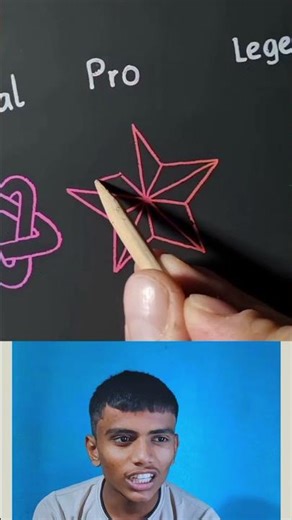 How to Draw a Perfect Star ⭐ | Easy Step by Step Drawing Tutorial ✏️🔥