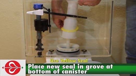 Fluidmaster 400CARSP5 PerforMAX High Performance Toilet Fill Valve and Specialty Seals Repair Kit