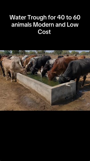 💧🐄 LOW-COST & MODERN CATTLE WATER TROUGH DESIGNS 🐄💧 At NextGenFarmsBW, we offer practical livestock watering solutions designed to suit different farm sizes and budgets. 1️⃣ Low-Cost Village Design A simple and affordable concrete trough ideal for small-scale farmers. 📏 Dimensions: • Length: 3m • Width: 0.6m • Depth: 0.4m 💦 Capacity: 700–800 Litres 🐄 Serves: 30–40 Animals ✅ Affordable Construction ✅ Easy to Build ✅ Durable Concrete Structure ✅ Low Maintenance ✅ Perfect for Start-Up Farmer