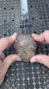2.5M views · 65K reactions | How long does it take to cut open an agate?! | Taylor’s Rocksmithery | Facebook