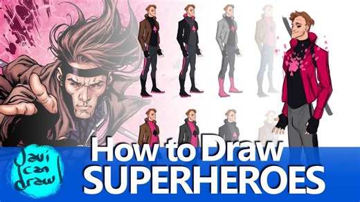 Gambit’s new look: A bold X-Men costume redesign