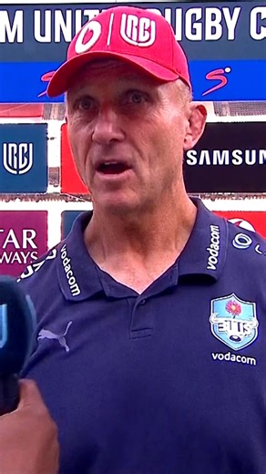 Three wins in a row for the Vodacom Bulls and coach Ackers is very proud of his team 👏🐂 #VURC | #SSRugby | SuperSport Rugby