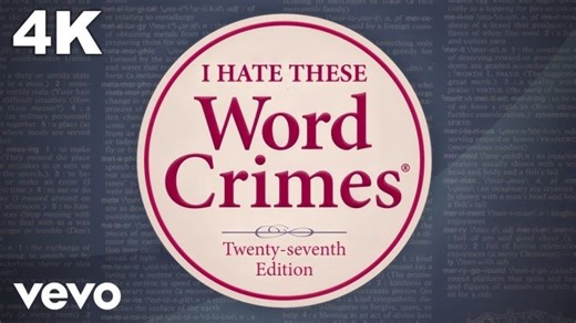 Weird Al Yankovic - Word Crimes (Official 4K Video) | TrM Translations