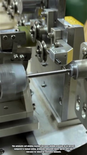 Innovation Coil Winding Machine: How to Form Precision Heater Spirals