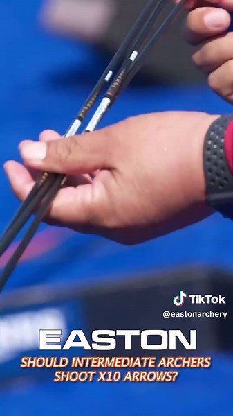 Should Intermediate/Developing Archers Shoot #X10 Arrows? ⬇️ In Episode 2 of the new #Easton Technical Bulletin video series; Geoff Taylor & George Tekmitchov discuss suggestions for intermediate/developing #archers wanting to maximize competition success & whether shooting #x10arrows can take them over the top 🏹🎯 Watch the full video on the #EastonArchery YouTube channel, visit your local dealer, or check out our website to learn more! 🎥🔥 EASTONARCHERY.COM #recurve #recurvearchery #recurveb