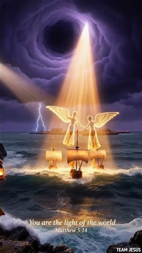 🗼 Lighthouse Angels Guide Ships | You Are The Light | Matthew 5:14 ⚡