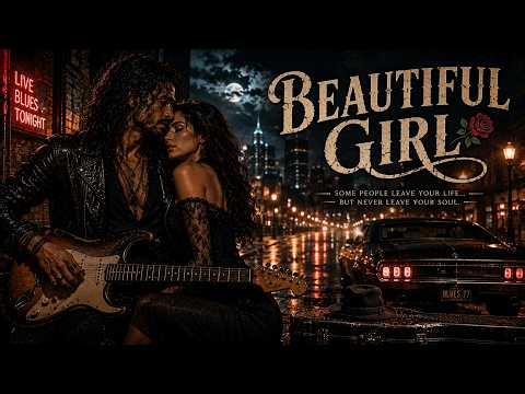 BEAUTIFUL GIRL 💔 Emotional Blues Rock Ballad | Soulful Guitar Vibes | Blues Rock Hits