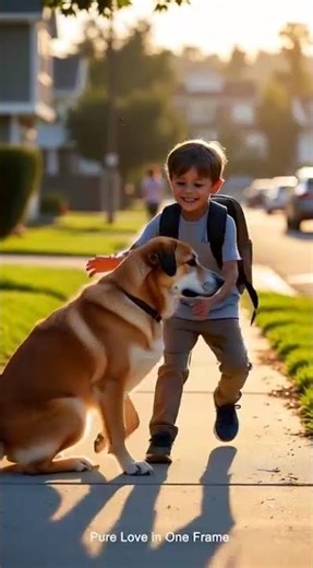 Dog | Children love| Viral Video | Pure Love in One Frame