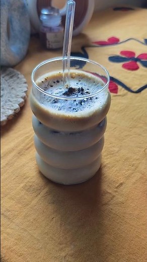 How to Make Creamy Cafe-Style Cold Coffee at Home ☕ | Easy 2-Min Recipe #creamycoffee #coffee