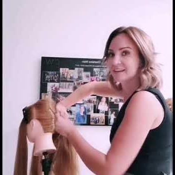 Classic Vertical Roll Hair Up Tutorial
