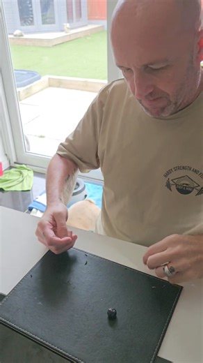 15 July 2024. Geoff has another little surprise! Just watch this movement though, it's just so natural now! The progress Geoff has made over the last 3 months alone is mind blowing! #stroke #survivor #progress #goals #fypシ゚ | Geoff's Journey