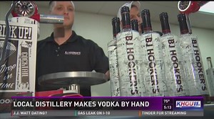 Houston distillery makes vodka by hand