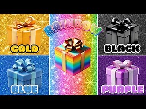 Choose your gift ✨️ 🎁 || 5 gift box challenge || 4 good and 1 bad #choosebox #giftboxchallenge #quiz