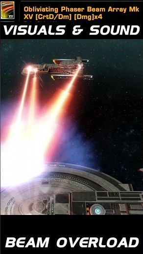 Obliviating Phaser Beam Array Visuals & Sound | Star Trek Online