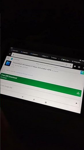 How to Install Windows 11 Real Simulator In Tablet #windows11 #shortsvideo #Win11 #windowseleven