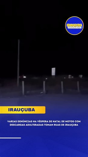 IRAUÇUBA ORDINÁRIA ® l OFICIAL on Instagram: "Moradores de diversos bairros da sede de Irauçuba registraram, na véspera de Natal, a circulação de motocicletas com descargas adulteradas em vários pontos da cidade, causando transtornos e perturbação do sossego público. Diante das denúncias, a Guarda Civil Municipal e a Polícia Militar receberam diversas ocorrências por meio do Centro de Comunicação Operacional (CCO) e realizaram diligências com o objetivo de coibir o uso irregular das descargas. N
