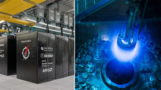 Frontier supercomputer powers first nuclear-specific AI for reactors
