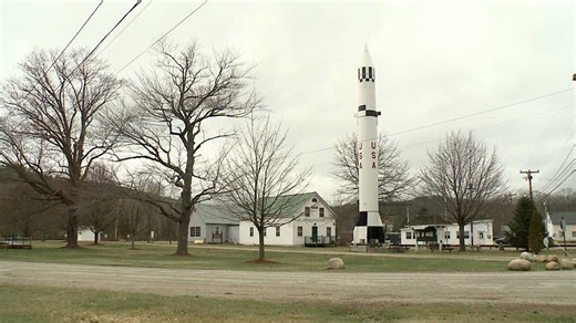 This week marks 53 years since 'Redstone Rocket' arrived in Warren