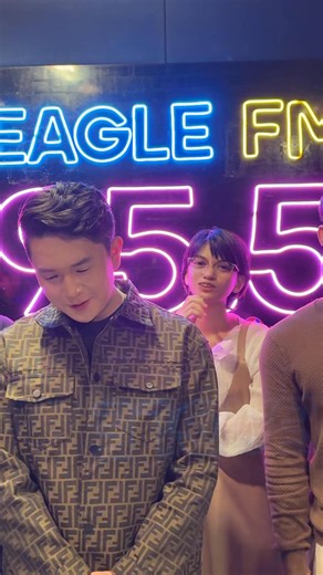 Edric Go visited Eagle FM 95.5 and sang his new single BINI-HUG 🌸#eaglefm955 #fortheloveofmusic #Edricgo#binihug | Eagle FM 95.5
