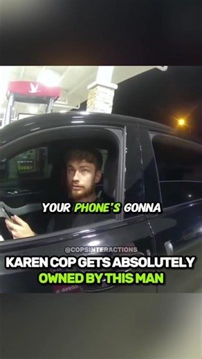 Karen Cop Gets Absolutely Owned By This Man 🤯