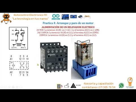 🔧⚙️ Práctica 4 – Arranque y Paro de un Motor 🔌🔴INTRODUCCION