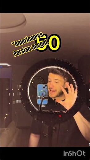 “American vs. Persian accent.#easyenglisheveryday #learnenglish #accent #america