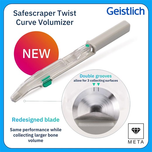 Dr. István Urban on why he uses the Geistlich Safescraper Twist Curve Volumizer. #geistlich #leadingregeneration | Geistlich Australia & New Zealand