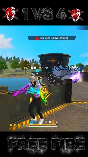 💥 Solo vs Squad Free Fire 🔥 Team Finish Moment 1 vs 4 Tamil Free Fire 😤#freefire#shorts