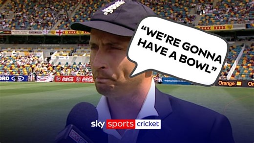 Ashes classic: Nasser Hussain's infamous coin toss call at The Gabba!