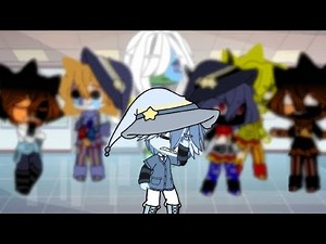 the sun and moon show and the lunar and earth show goes to school for one day//gacha animasion