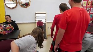 Funhouse mirror- Physics of toys // Homemade Science with Bruce Yeany