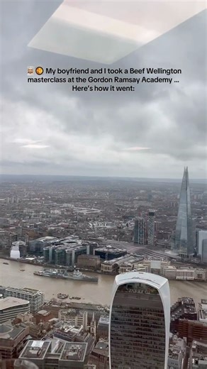 This is your sign to take a @Gordon Ramsay masterclass in London’s sky-high kitchen! 👩‍🍳🥩✨