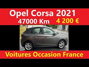 Opel Corsa Occasion 2021 - 47000 Km - 4 200 €