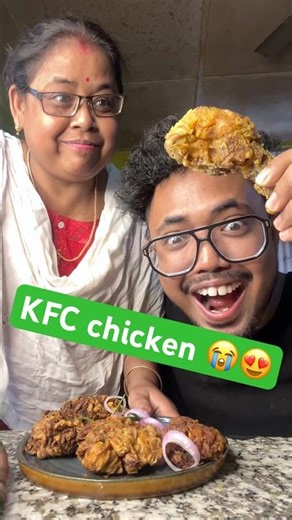 KFC chicken 😭😍:/ Assameseminivlog @k@kaushikliker7859