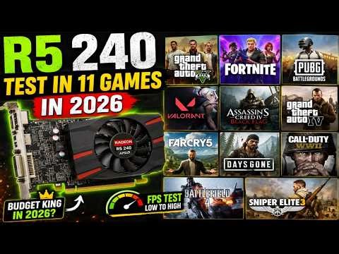 R5 240 Test in 11 Games in 2026