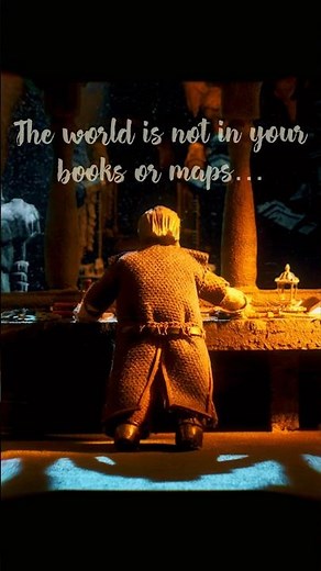 It’s out there. 🗺️ #lordoftherings #hobbit #thehobbit #animation #stopmotion #fantasy #ytreels #fpy