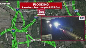 TRAFFIC | Tracking problem spots, flooding after storms roll through metro Atlanta
