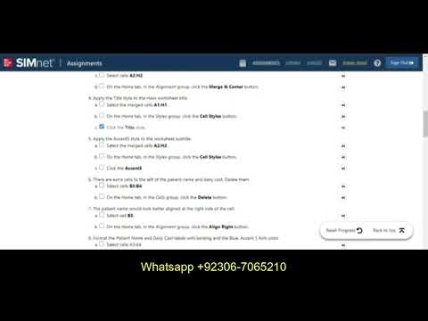 Excel 2019 Skills Approach Ch 2 Skill Review 2.1 | Approach Ch 2 Skill Review 2.1 | level 1