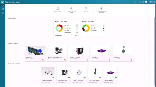 New in Solid Edge 2025: Teamcenter Share | Solid Edge